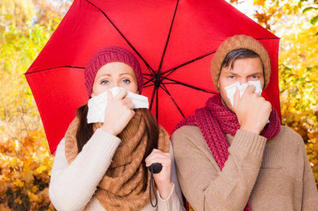 ¿Por qué enfermamos más a menudo en otoño?